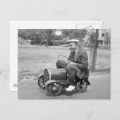 Belastungstest, Anfang der 1900er Jahre Postkarte (Vorne/Hinten)