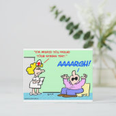 Belastungstest ungefähr postkarte (Stehend Vorderseite)