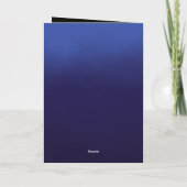 Belated Birthday Card For Drummer Karte (Rückseite)