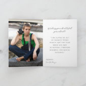 Belated Birthday Card For Photographer Karte (Innenseite)