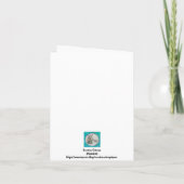 Belated Birthday Card Karte (Rückseite)