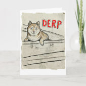 Belated Birthday Card – Shibupi Took a Nap Karte (Vorderseite)