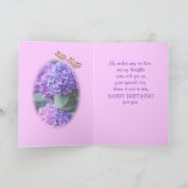 Belated Birthday- hydrangea 5409-individuell anpas Karte (Innenseite)