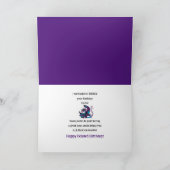 Belated Birthday Unhappy Fierce Dragon Karte (Innenseite)