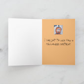 Belated Halloween Birthday Wish Karte (Innenseite)