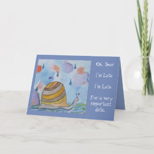 Belated Happy Birthday Karte