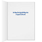 Belated Personalisiert 75. Geburtstagskarte (Innen (Rechts))