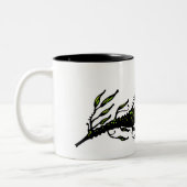 Belaubt Zweifarbige Tasse (Links)