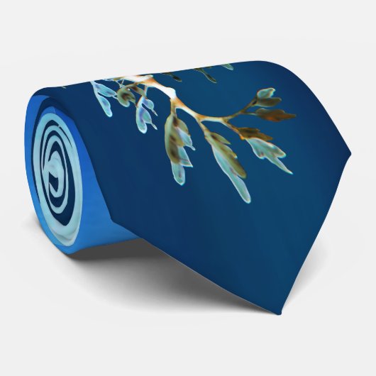 Belaubte Seedrache-Krawatte Krawatte (Gerollt)