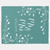 Belaubter Natur-Herr u. Frau Choose Your Fleecedecke (Vorderseite (Horizontal))