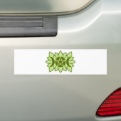 Belaubter Pentagram Autoaufkleber (Auf Auto)