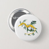 Belaubter Seedrache Button (Vorne & Hinten)