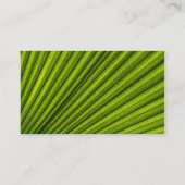 Belaubter Wedel Visitenkarte (Rückseite)