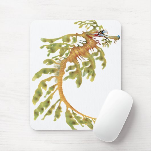 Belaubtes Seadragon Mousepad (Mit Mouse)
