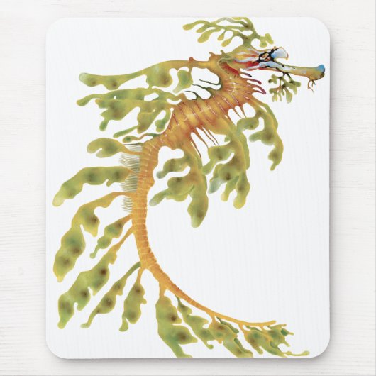 Belaubtes Seadragon Mousepad (Vorne)