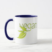 Belaubtes veganes tasse (Links)