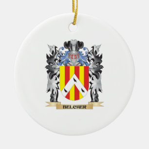Belcher Wappen - Familienwappen Keramikornament