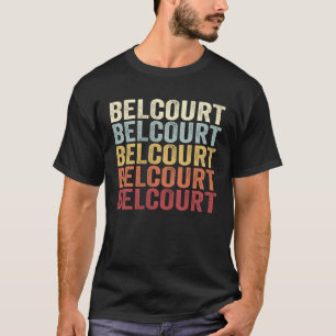 Belcourt North Dakota Belcourt ND Retro Vintag Te T-Shirt