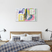 Belding Bros. Juwelierwerbung Leinwanddruck (Insitu (Schlafzimmer))