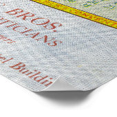 Belding Bros. Juwelierwerbung Poster (Ecke)