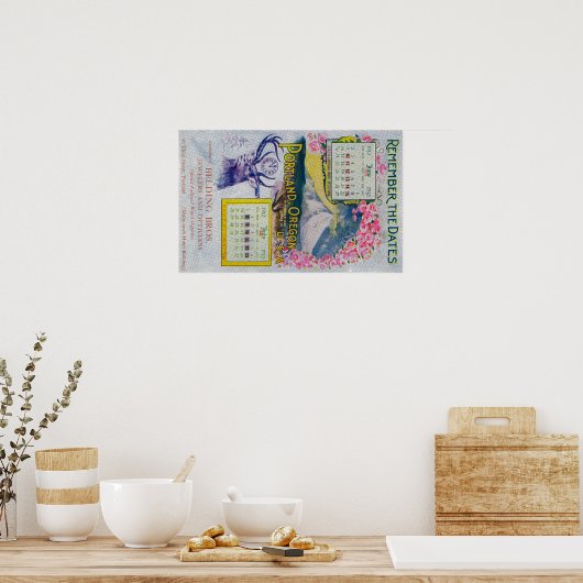 Belding Bros. Juwelierwerbung Poster (Küche)