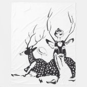 Beleben Sie Ihre Decke mit Tieren (Vorderseite)