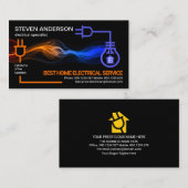 Belebender elektrischer Power Visitenkarte (Vorne/Hinten)