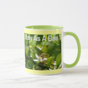 Belebt als Bee - Ringer-Tasse Tasse
