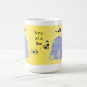 Belebt als Biene Kaffeetasse (Mittel)