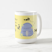 Belebt als Biene Kaffeetasse (VorderseiteRechts)