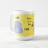 Belebt als Biene Kaffeetasse (Vorderseite Links)