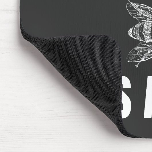 Belebt als Biene Mousepad (Ecke)