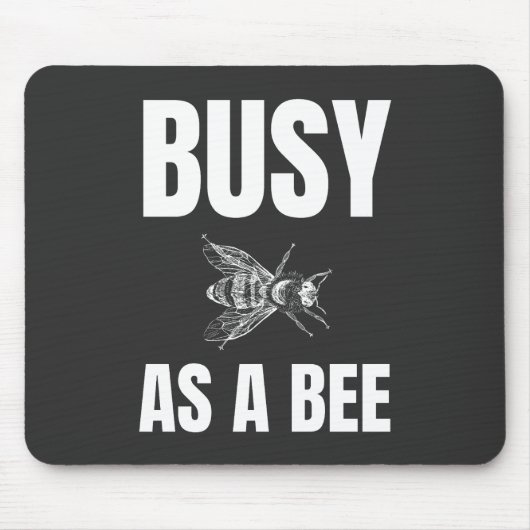 Belebt als Biene Mousepad (Vorne)