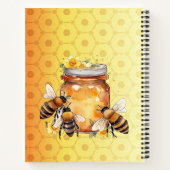 Belebt als Biene Notizblock (Rückseite)