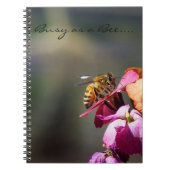 Belebt als Biene Notizblock (Vorderseite)