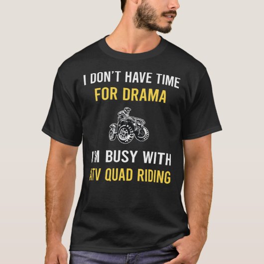 Belebt mit ATV Quad Riding T-Shirt (Vorderseite)