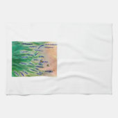 Belebte Beete auf Salvia Tea Handtuch (Horizontal)