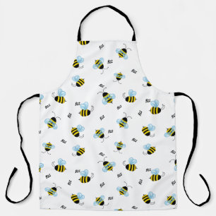 Belebte Buzzing Bienen fröhliche Gartenbugs Schürze