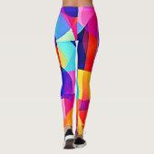 Belebte Dot Energy Art Leggings (Rückseite)