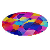 Belebte Dot Energy Art Schneidebrett (Ecke)