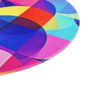 Belebte Dot Energy Art Schneidebrett (Ecke)