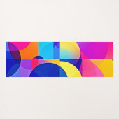 Belebte Dot Energy Art Yogamatte (Rückseite (Horizontal))