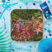 Belebte Fall-Foliage Pappteller (Party)