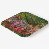 Belebte Fall-Foliage Pappteller (Gewinkelt)