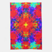 Belebte Farben Muster Kunst Geschirrtuch (Vertikal)