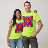 Belebte Farben Muster Kunst T-Shirt (Unisex)
