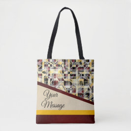 Belebte Stadtblöcke Tasche