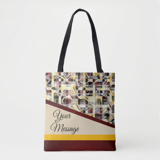 Belebte Stadtblöcke Tasche (Vorderseite)