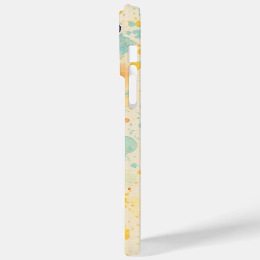 Belebte Wasserfarbenflute nach Maß Case-Mate iPhone Hülle (Rückseite / Links)