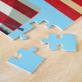 Belebter Circus farbenfroh Puzzle (Seite)